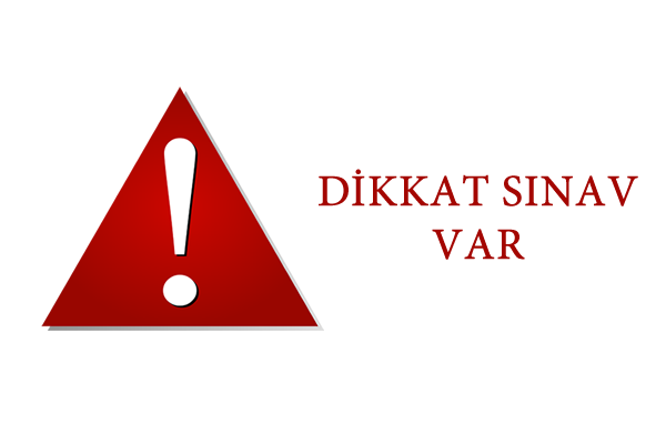 Bilişim Teknolojileri Alanı 2. Dönem 1. Sınav Takvimi